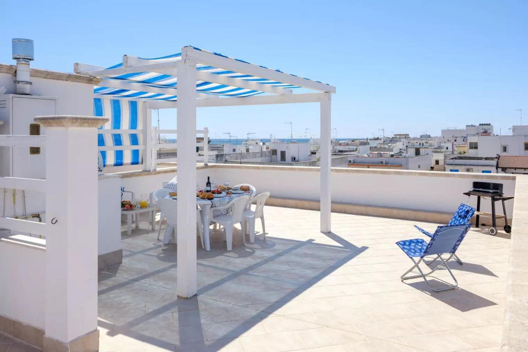 Emerald Residence Sleeps 12 With Sea View Porto Cesareo Esterno foto